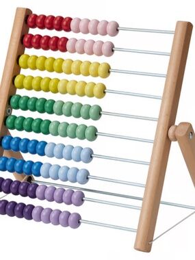 IKEA UNDERHÅLLA abacus | Rainbow | Wood